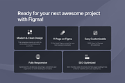 Santo Portfolio Website UI Kit, an UI Kit Template by AtelierDuVow (Thumbnail 2 of 5)