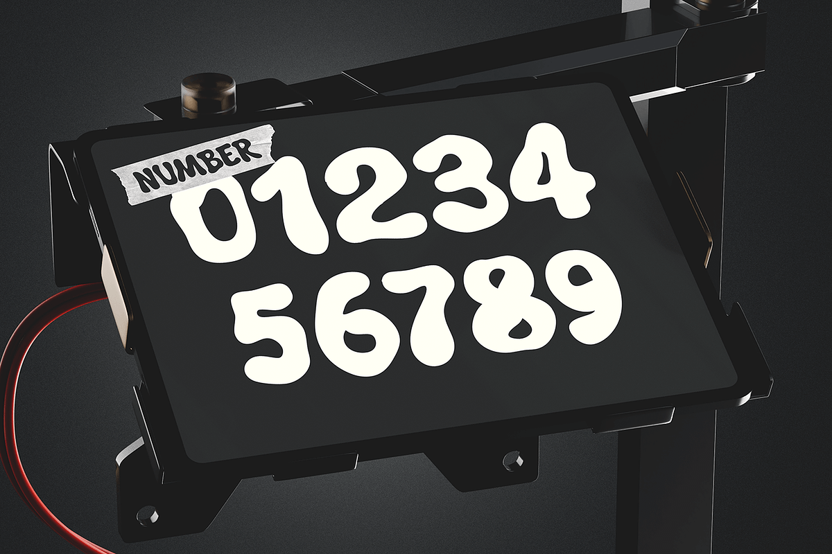 Loviane – Liquid Bubble Font, a Font by Get Studio (Photo 6 of 10)