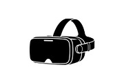 50 VR Goggles Headset Silhouette, an Illustration by yasushie (Thumbnail 5 of 51)