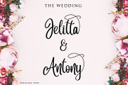 Angelina Script- Beautiful Handwritt, a Script Font by din-studio.com (Thumbnail 6 of 11)