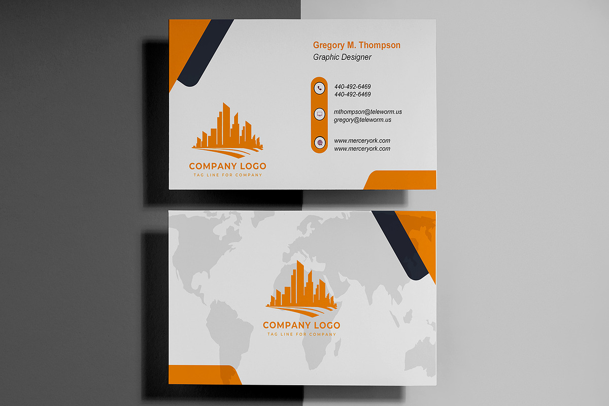 High Quality PSD Visting Card preview 2