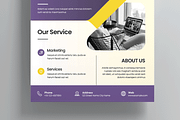 Digital Marketing Agency Flyer, a Flyer Template by MightyDesign (Thumbnail 3 of 8)