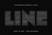Wavy Contour Text Effect, a Templates & Theme by studiogstock (Thumbnail 1 of 2)