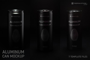Aluminum Can Mockup, a Product Mockup by Freeman Studio
