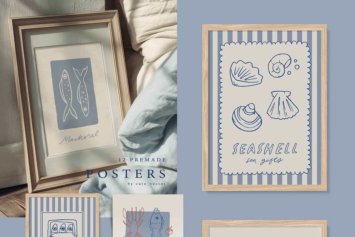 Fishermancore aesthetic illustration, a Seasonal Illustration by Cute vector (Photo 5 of 17)
