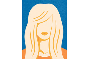 Abstract Faceless Portrait Woman, a Person Illustration by PsychocheArt
