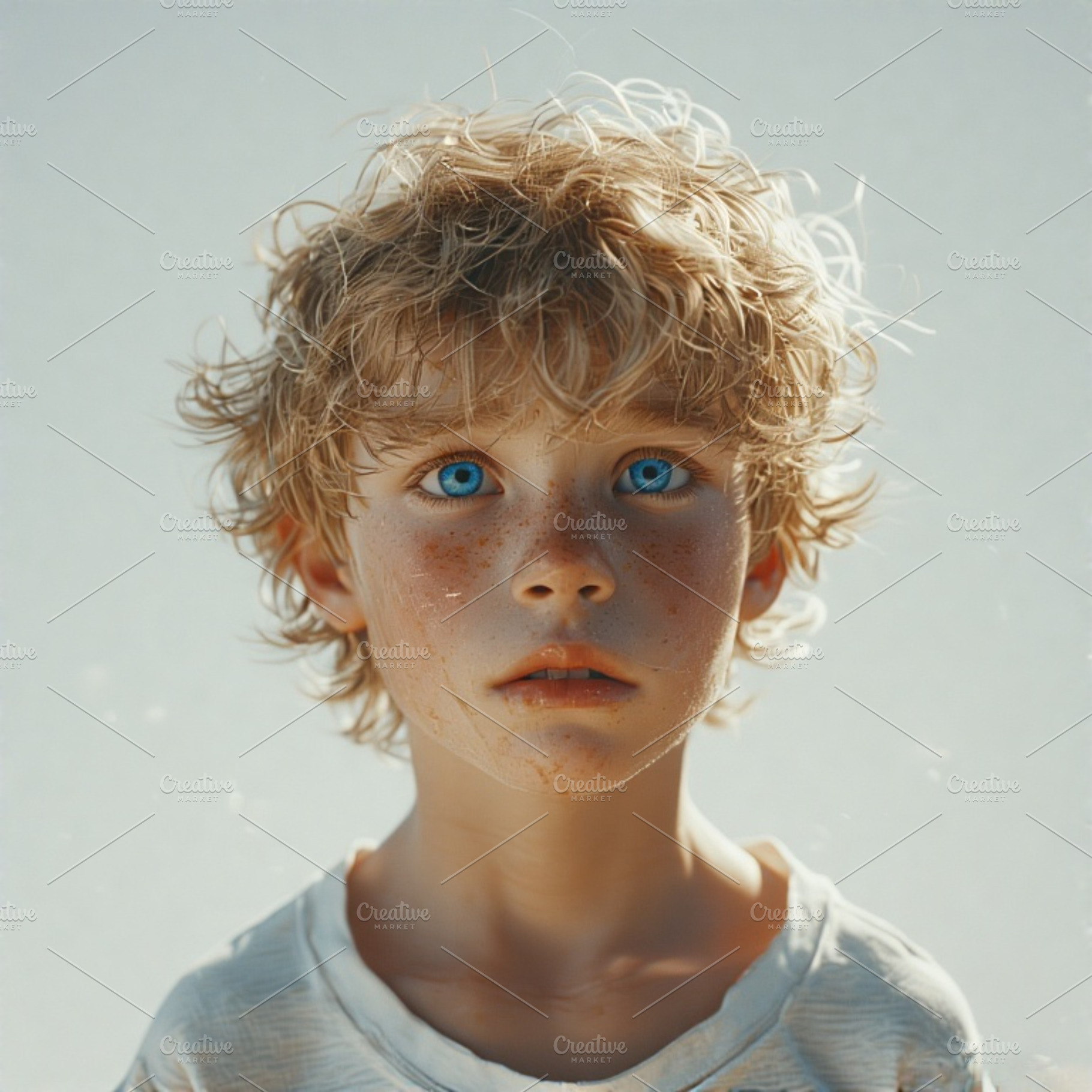 Blond boy with blue eyes, a Person Photo by ComfortQ