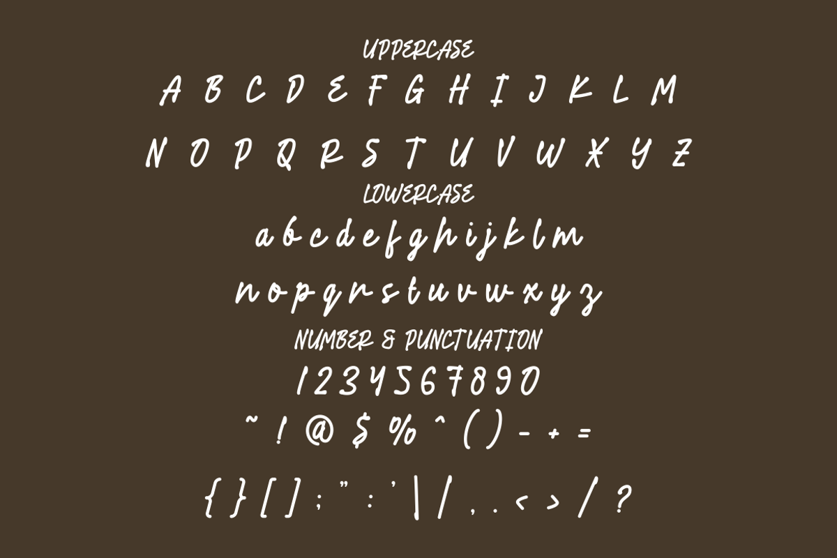 Zymera Modern Script Font, a Script Font by PutraCetol Studio (Photo 5 of 5)