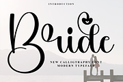 Bride, a Handwritten Font by FreshTypeINK (Thumbnail 1 of 8)