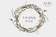 Delicate airy wildflowers clipart, an Illustration by Ksenia Shmakova (Thumbnail 12 of 12)