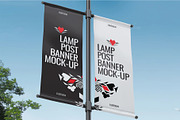 Lamp Post Banner Mock-Up, an Advertising Mockup by DesignRushMarket (Thumbnail 5 of 5)