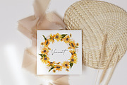 Watercolor flower -Vincent Sunflower, an Illustration by Beigetime (Thumbnail 10 of 13)