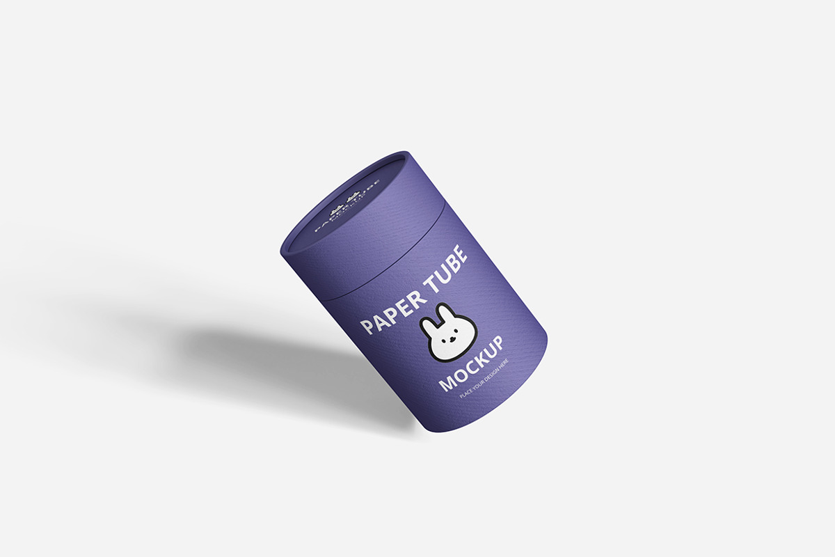 Paper Tube Mockup, a Product Mockup by bimockup (Photo 2 of 6)