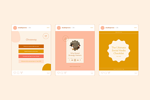 Muted Pastel Social Media Kit