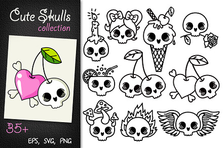 Cute Skulls collection