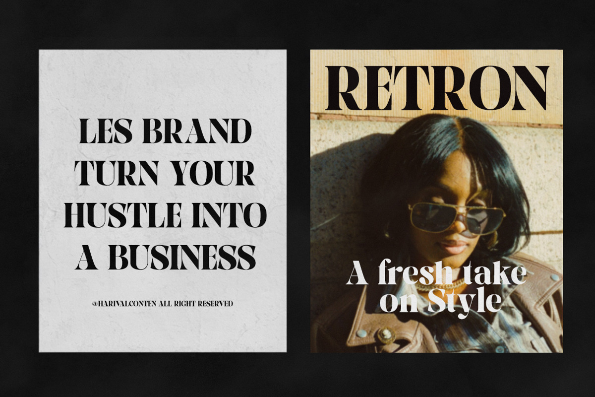 Pronela (Serif Family Typeface), a Font by Fontastic (Photo 6 of 15)
