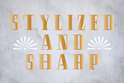 Pecorino Font, a Font by hudlow (Thumbnail 3 of 4)