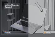 Stage 3D Mockup Builder, a Books & Magazine Mockup by Uiscore Marketplace (Thumbnail 7 of 7)
