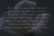 Spark Veil Decorative Glitter Font, a Script Font by AnMark (Thumbnail 11 of 13)
