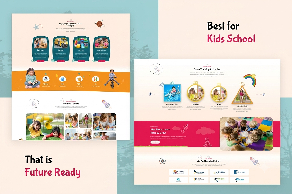 Kids Cool - School Theme, a WordPress Template by ThemesRain (Photo 3 of 3)