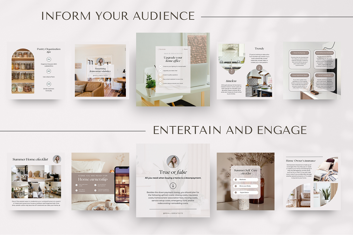 July Real Estate Posts with Captions, a Social Media Template by Marketing Templates Co. (Photo 5 of 9)