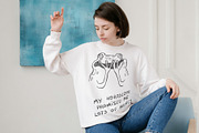 Frog Line Art Prints, an Illustration by Anastasiya Klempach (Thumbnail 4 of 11)