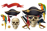 Pirate party. Children holiday, game, an Icon by Allevinatis Studio (Thumbnail 8 of 8)