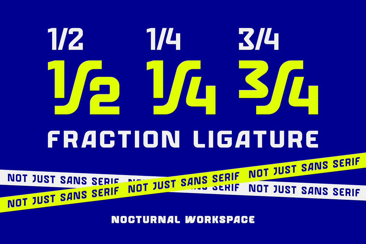 Neotoxic Futuristic Sans Serif, a Sans Serif Font by Nocturnal Workspace (Photo 10 of 16)