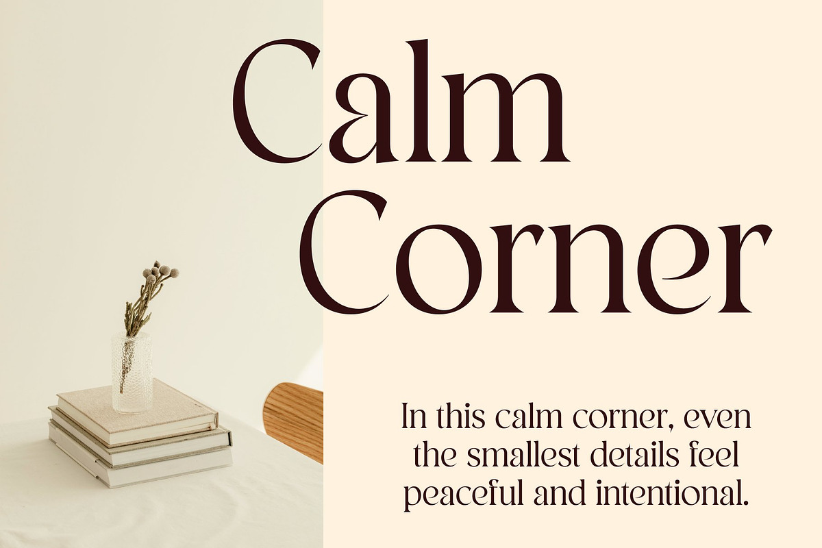 CS Bellara – Modern Serif Font, a Serif Font by Craft Supply Co. (Photo 5 of 8)