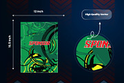 Abstract Sports Jersey PatternBundle, a Sport Illustration by samsulpassive (Thumbnail 3 of 3)