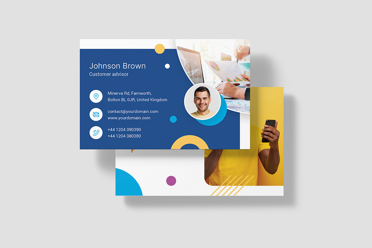 Business Card for Designer, a Business Card Template by artbart (Photo 3 of 6)