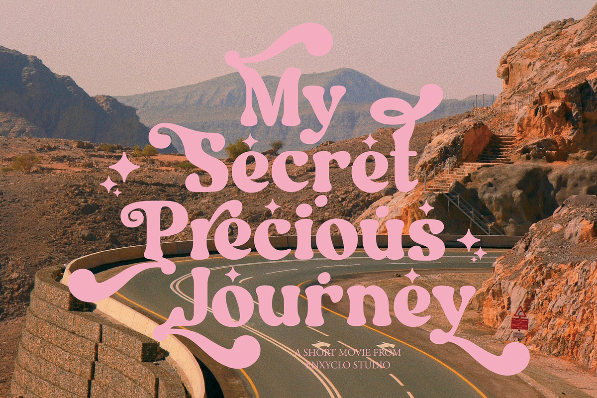 NCL Aekabih Muskey - Retro Groovy, a Serif Font by Enxyclo Studio (Photo 7 of 15)