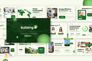 ESG Report Google Slides, a Presentation Template by Loin Studio