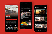 Mooflix - Movie Streaming Mobile App, an App Template by twinstd (Thumbnail 3 of 5)