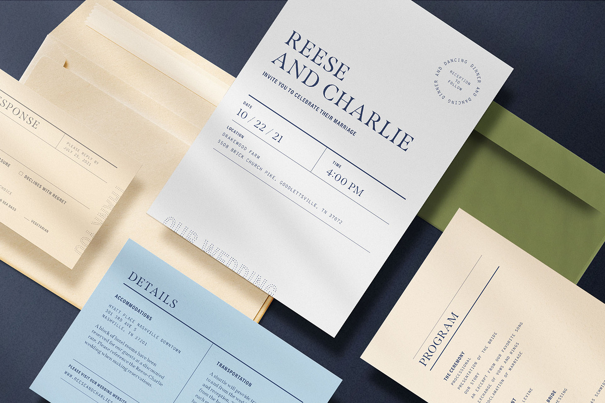 The Explorers Wedding Suite, an Invitation Template by Heart to Heart Paper Co (Photo 2 of 16)