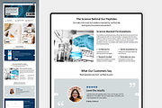 Peptide / Serum - Wix Studio Website, a Wix Template by Kitteeh (Thumbnail 1 of 13)