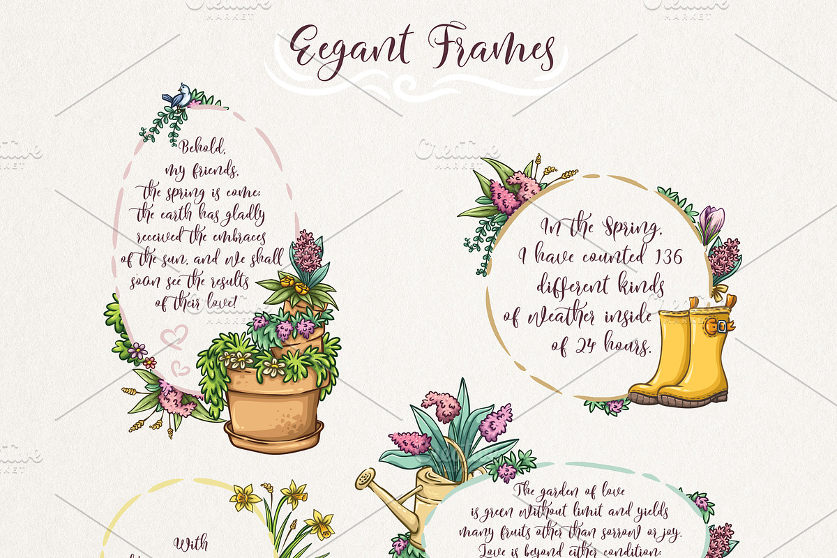 Gardening Stuff Illustrations Set, a Healthcare Illustration by Dreaming_Lucy (Photo 7 of 8)