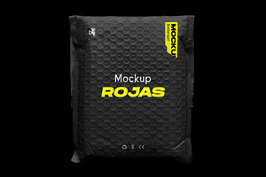 Bubble Bag Postage Mockup - Rojas