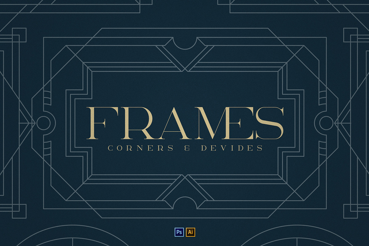 Art Deco Collection - Fonts, Vectors, a Serif Font by VP Fonts (Photo 16 of 23)