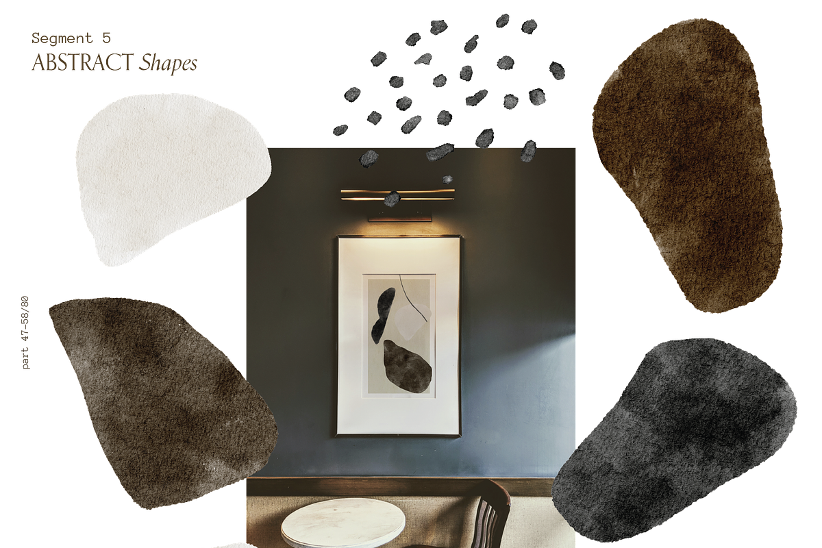 Midcentury Modern Neutral Abstracts, an Illustration by Ines Beatriz (Photo 8 of 10)