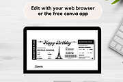 Happy Birthday Boarding Pass, a Card Template by YasdeyDesigns (Thumbnail 5 of 8)