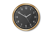 Wall Office Clock. Vector Set., an Object Graphic by Gomolach (Thumbnail 6 of 10)