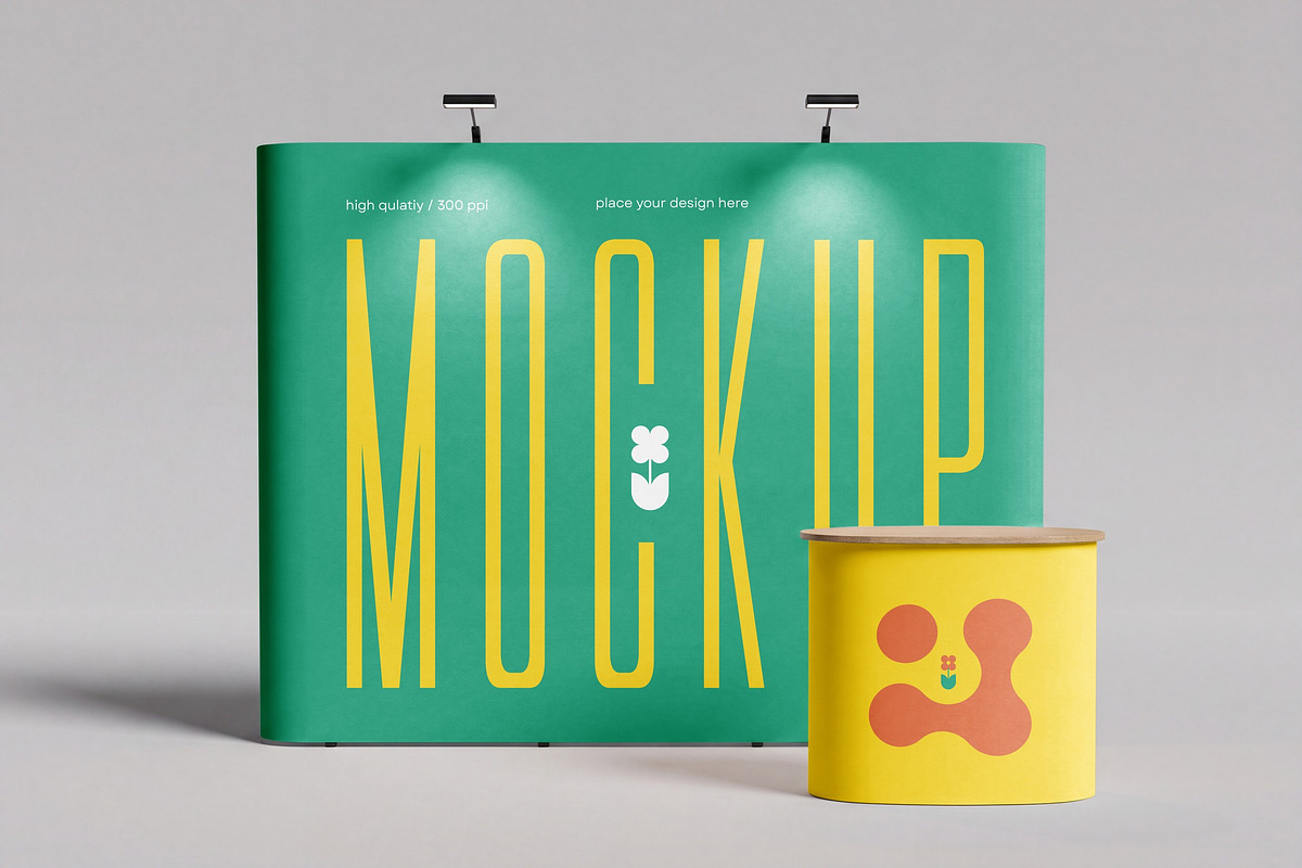 Signage & Indoor Display Mockups, an Advertising Mockup by dpi (Photo 11 of 13)