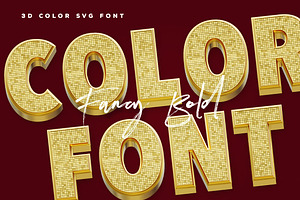 Fancy Bold - Color SVG Font