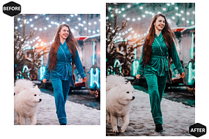 12 Happy Xmas Photoshop Actions