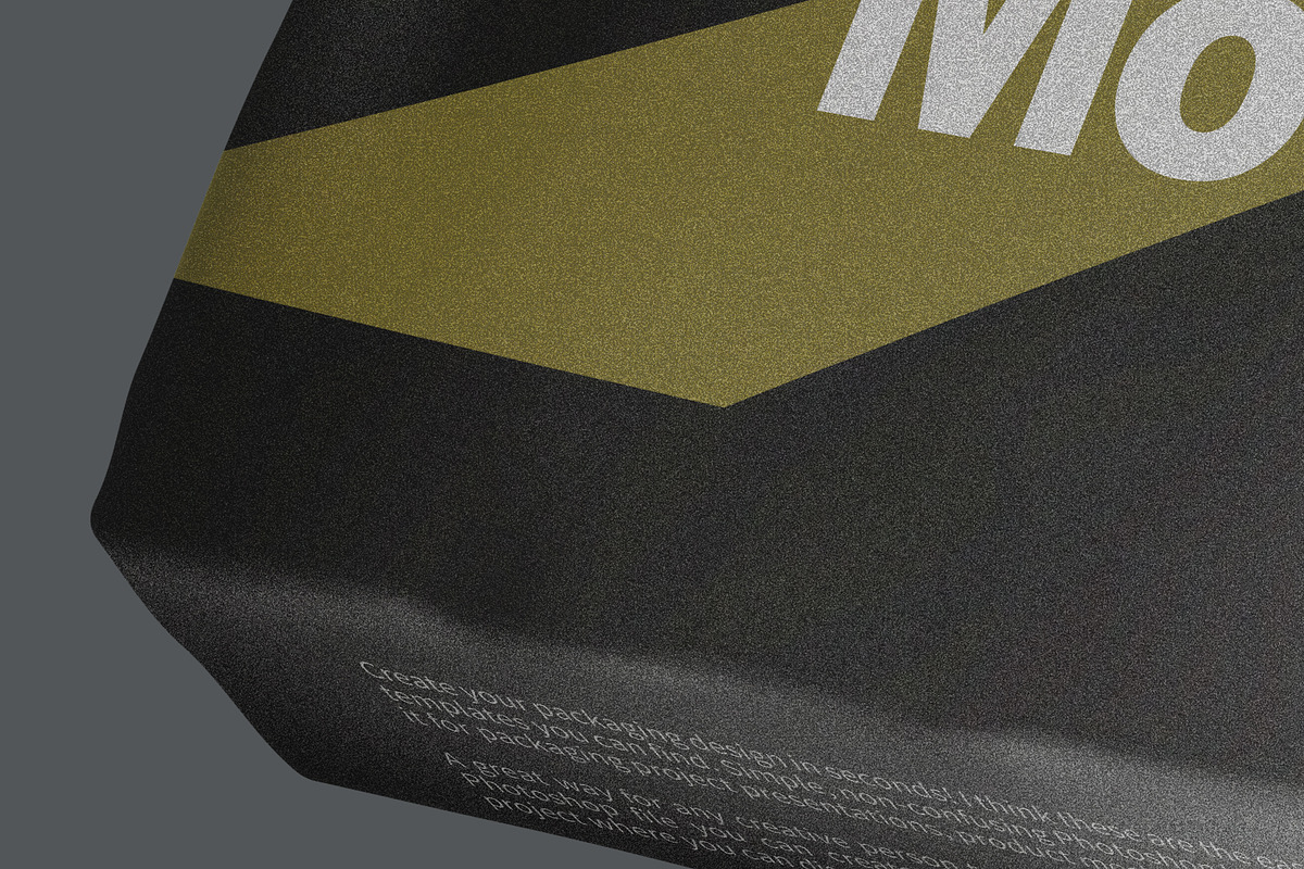 Black Bag Mockup, a Packaging Mockup by Reformer Mockup (Photo 6 of 6)