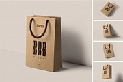 Paper Bag MockUp, a Packaging Mockup by megostudi0 (Thumbnail 1 of 7)