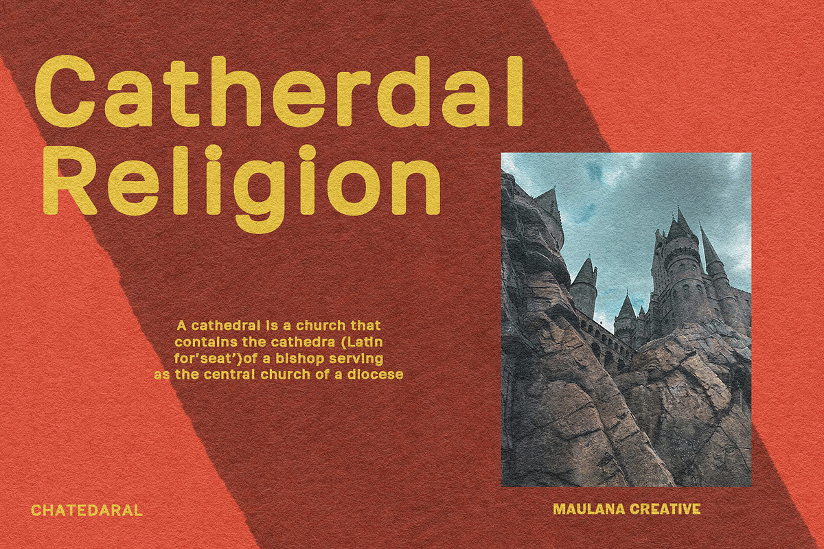 Chielzo Rounded Display Font, a Sans Serif Font by Maulana Creative (Photo 4 of 7)
