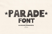 Parade Hand Crafted Font