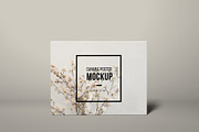 Standing Canvas Poster Mockup, a Print Template by Medialoot (Thumbnail 2 of 6)